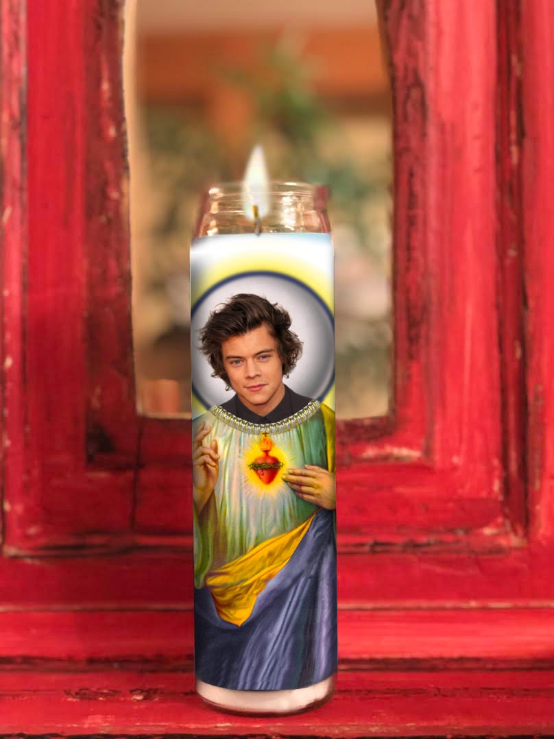 Harry Styles Prayer Candle Flix Wix Candles