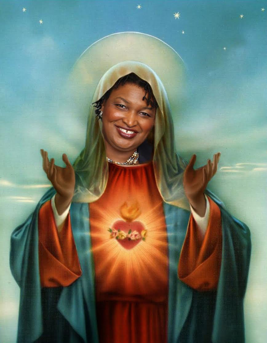 Stacey Abrams Prayer Candle | Flix Wix Candles stacey-abrams-prayer-candle-flix-wix-candles
