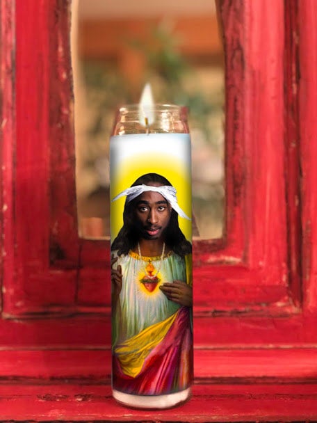 Prayer candle discount picture